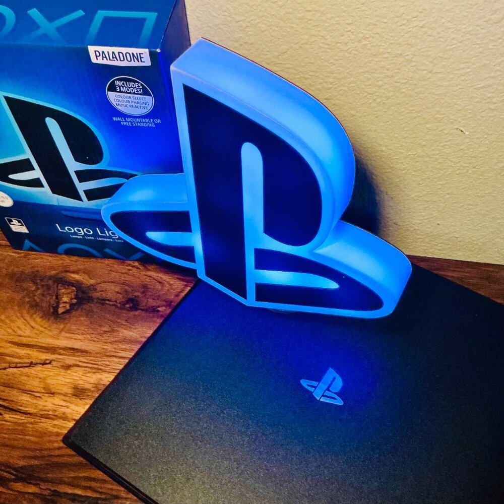PlayStation LOGO Light by Paladone-9.5"LED >>Lamp 3 Modes